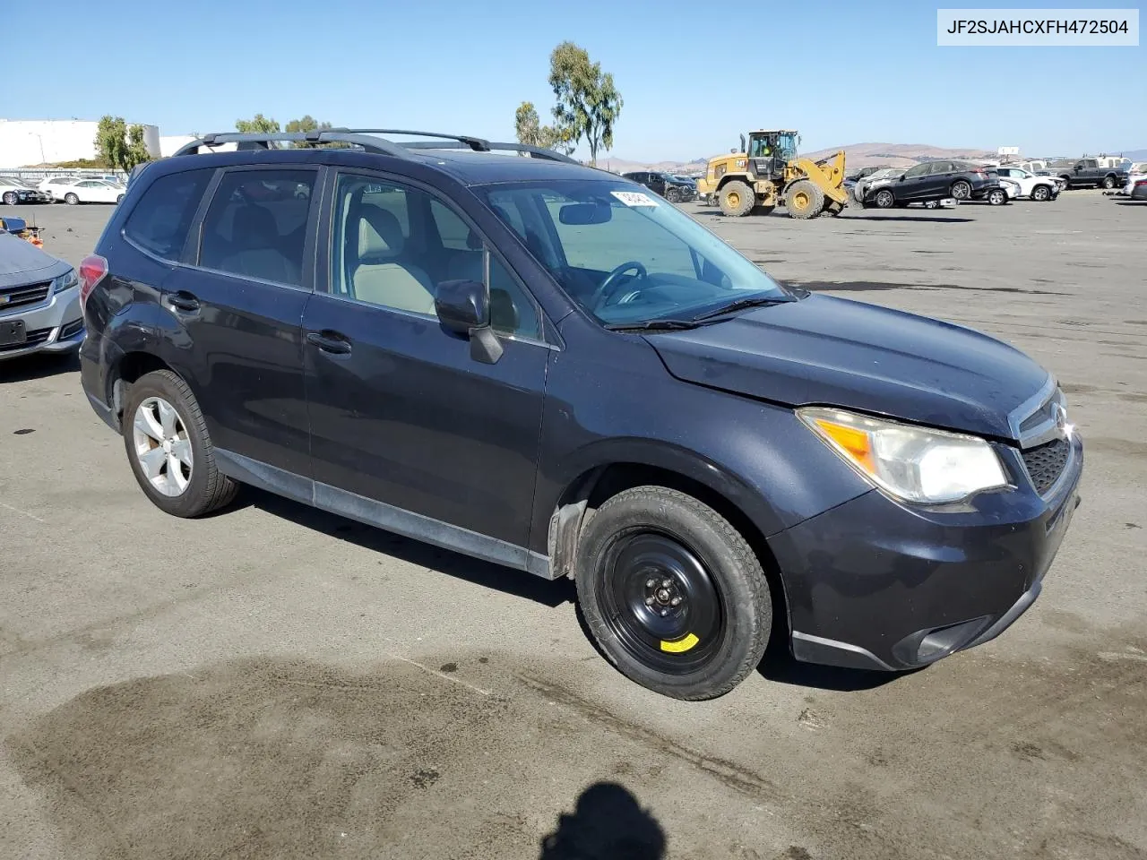 2015 Subaru Forester 2.5I Limited VIN: JF2SJAHCXFH472504 Lot: 74834814