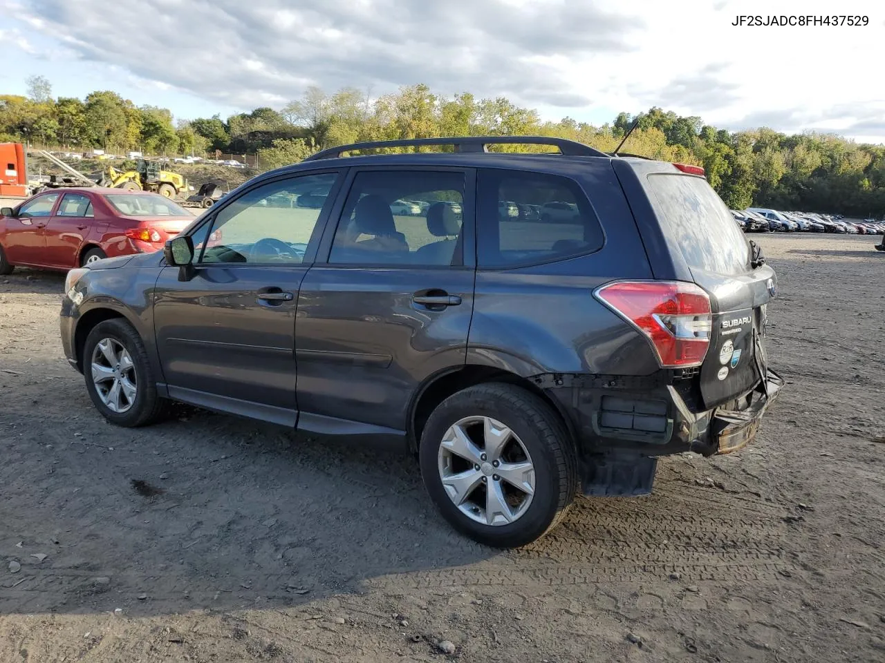 2015 Subaru Forester 2.5I Premium VIN: JF2SJADC8FH437529 Lot: 74913434