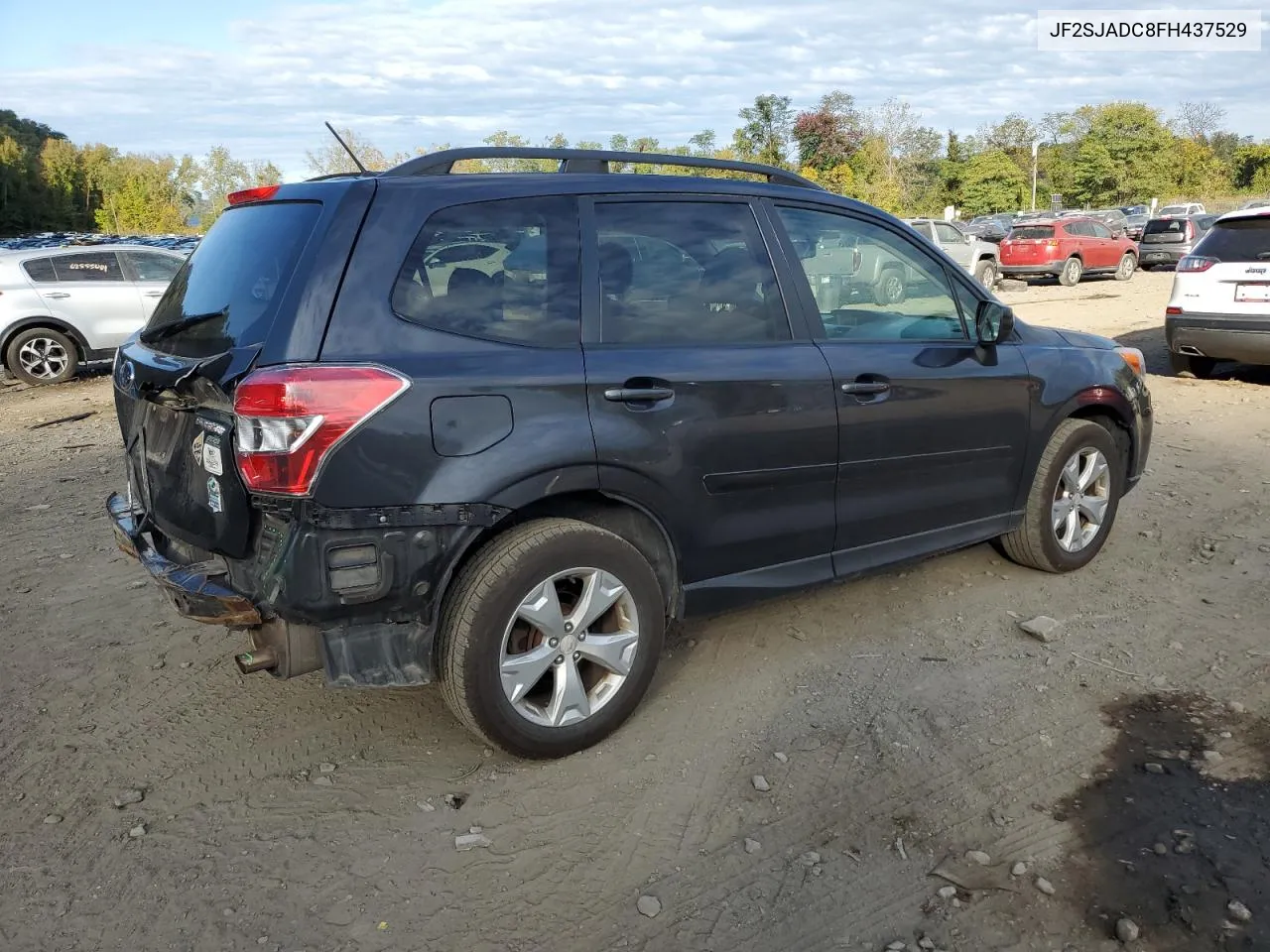 2015 Subaru Forester 2.5I Premium VIN: JF2SJADC8FH437529 Lot: 74913434