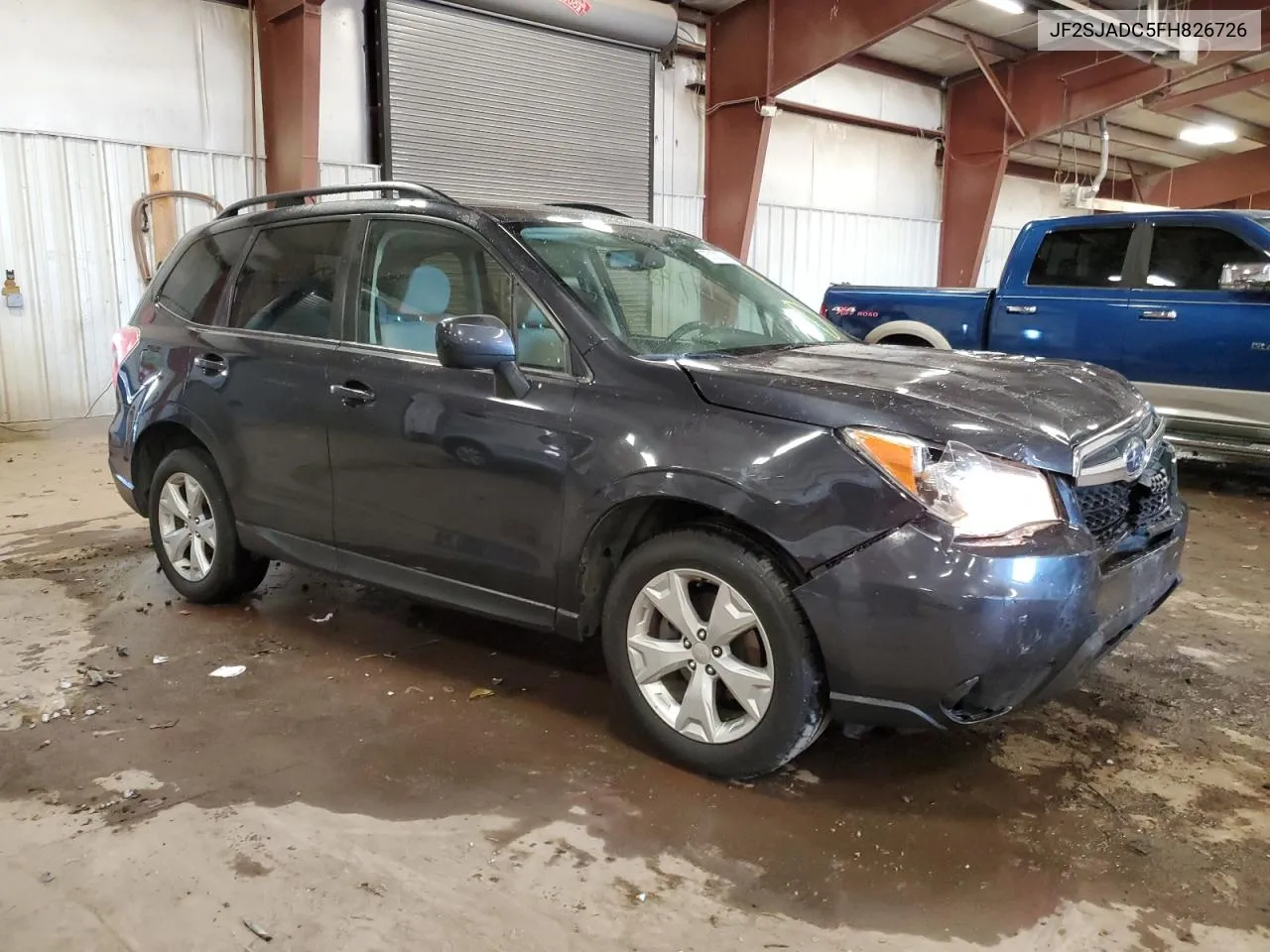 2015 Subaru Forester 2.5I Premium VIN: JF2SJADC5FH826726 Lot: 75100284