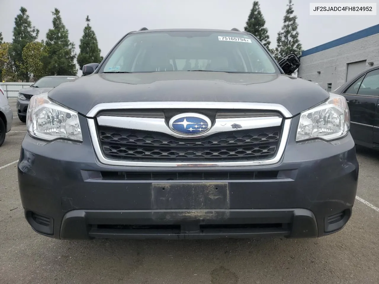 2015 Subaru Forester 2.5I Premium VIN: JF2SJADC4FH824952 Lot: 75165794