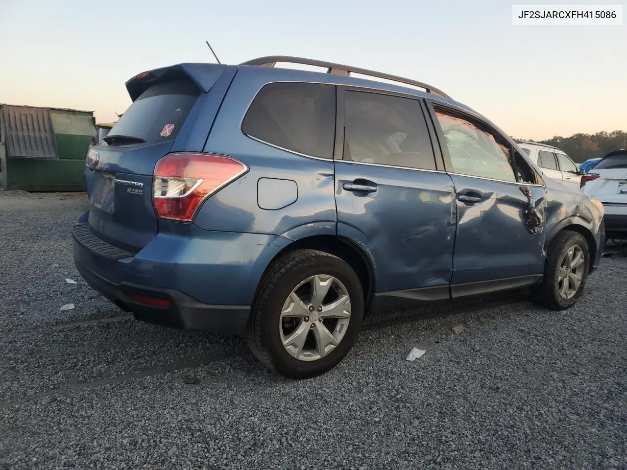 2015 Subaru Forester 2.5I Limited VIN: JF2SJARCXFH415086 Lot: 75202724