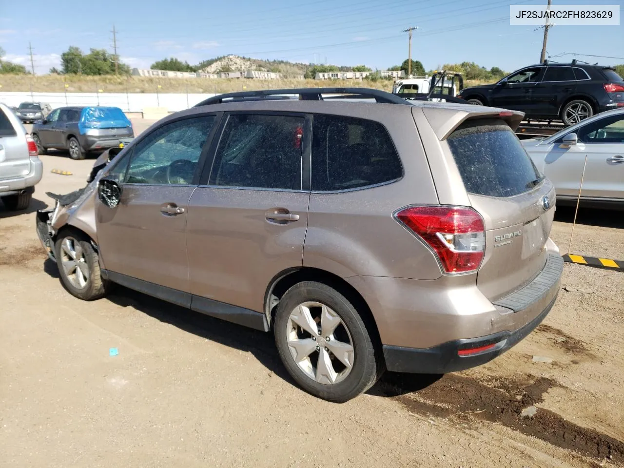 2015 Subaru Forester 2.5I Limited VIN: JF2SJARC2FH823629 Lot: 75411124