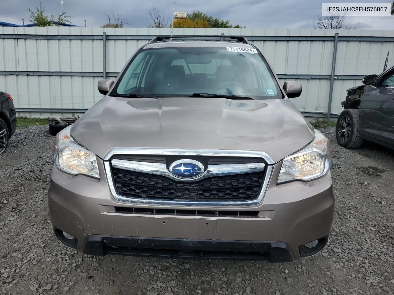 2015 Subaru Forester 2.5I Limited VIN: JF2SJAHC8FH576067 Lot: 75416834