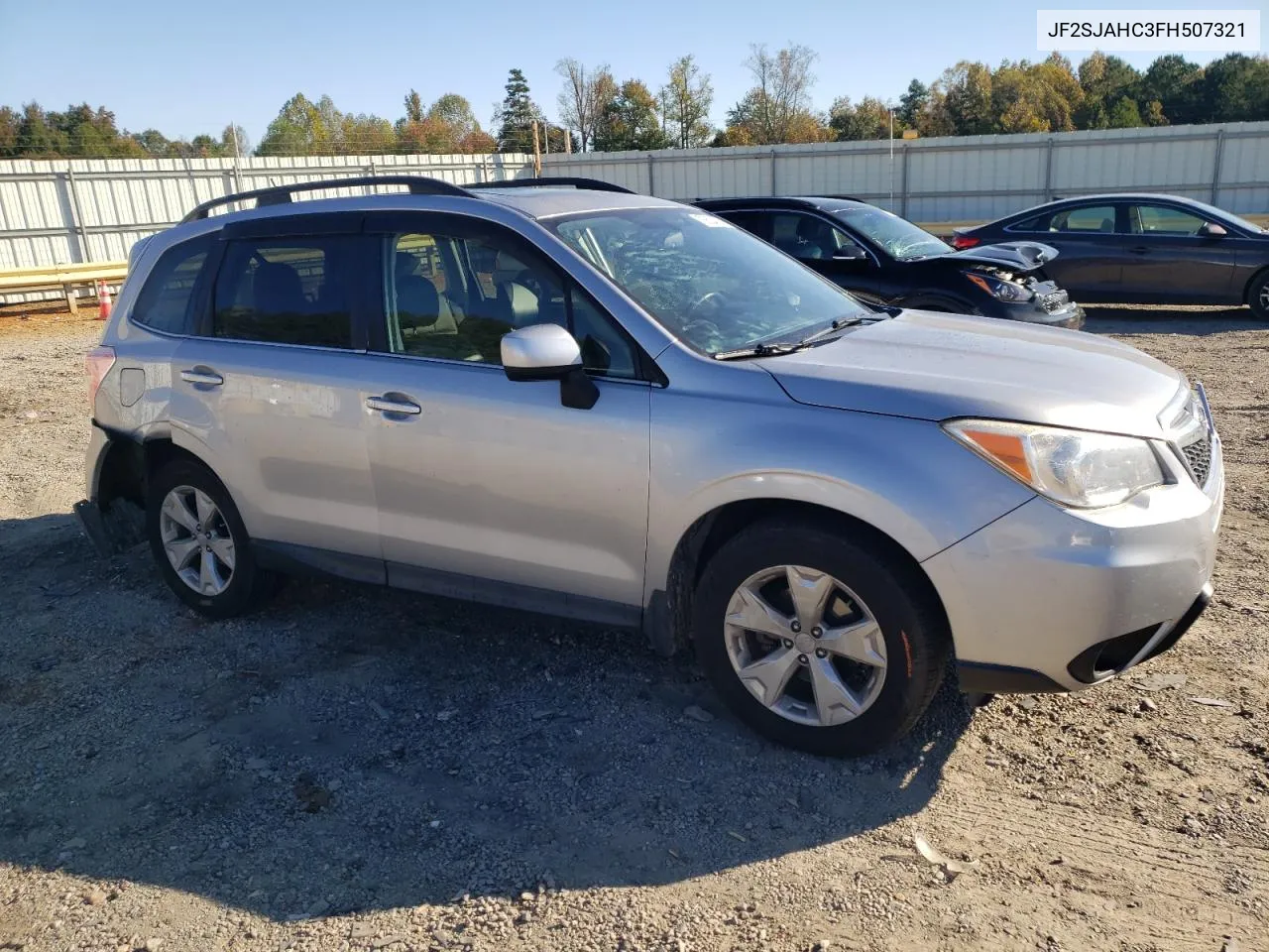 2015 Subaru Forester 2.5I Limited VIN: JF2SJAHC3FH507321 Lot: 75624004