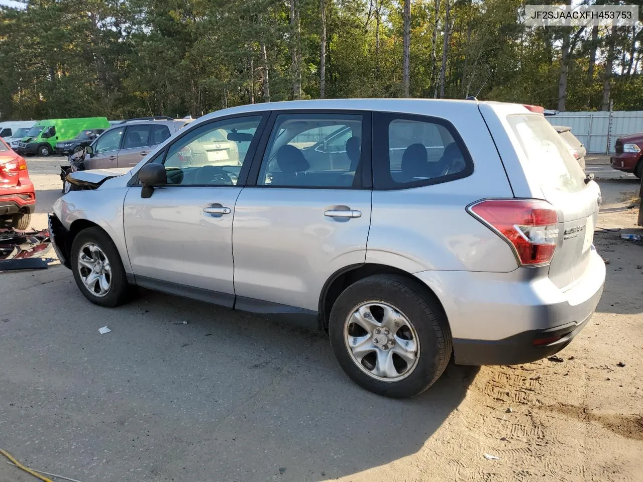 2015 Subaru Forester 2.5I VIN: JF2SJAACXFH453753 Lot: 75625704