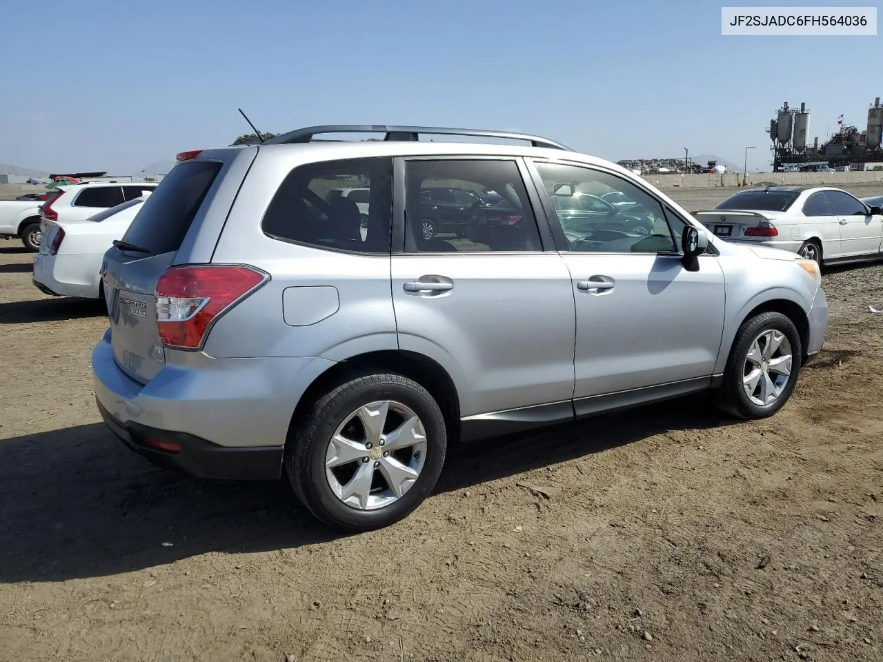 2015 Subaru Forester 2.5I Premium VIN: JF2SJADC6FH564036 Lot: 76048124