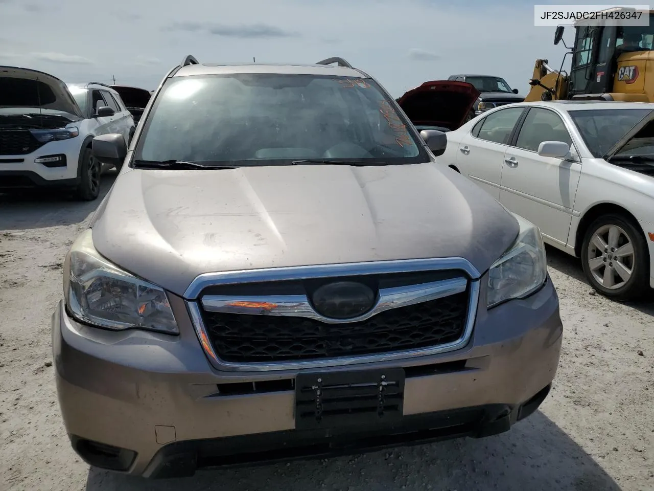 2015 Subaru Forester 2.5I Premium VIN: JF2SJADC2FH426347 Lot: 76187564