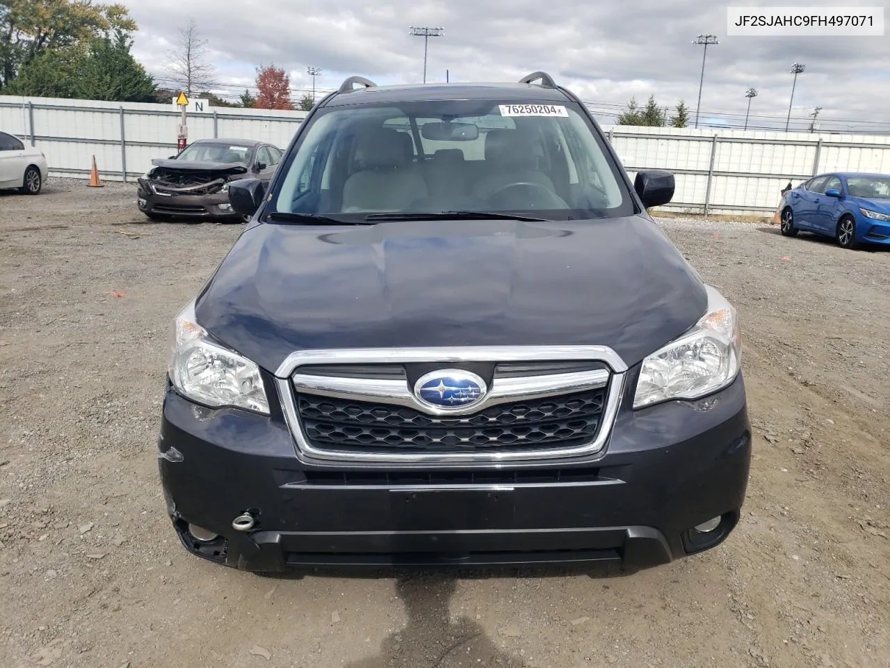 2015 Subaru Forester 2.5I Limited VIN: JF2SJAHC9FH497071 Lot: 76250204