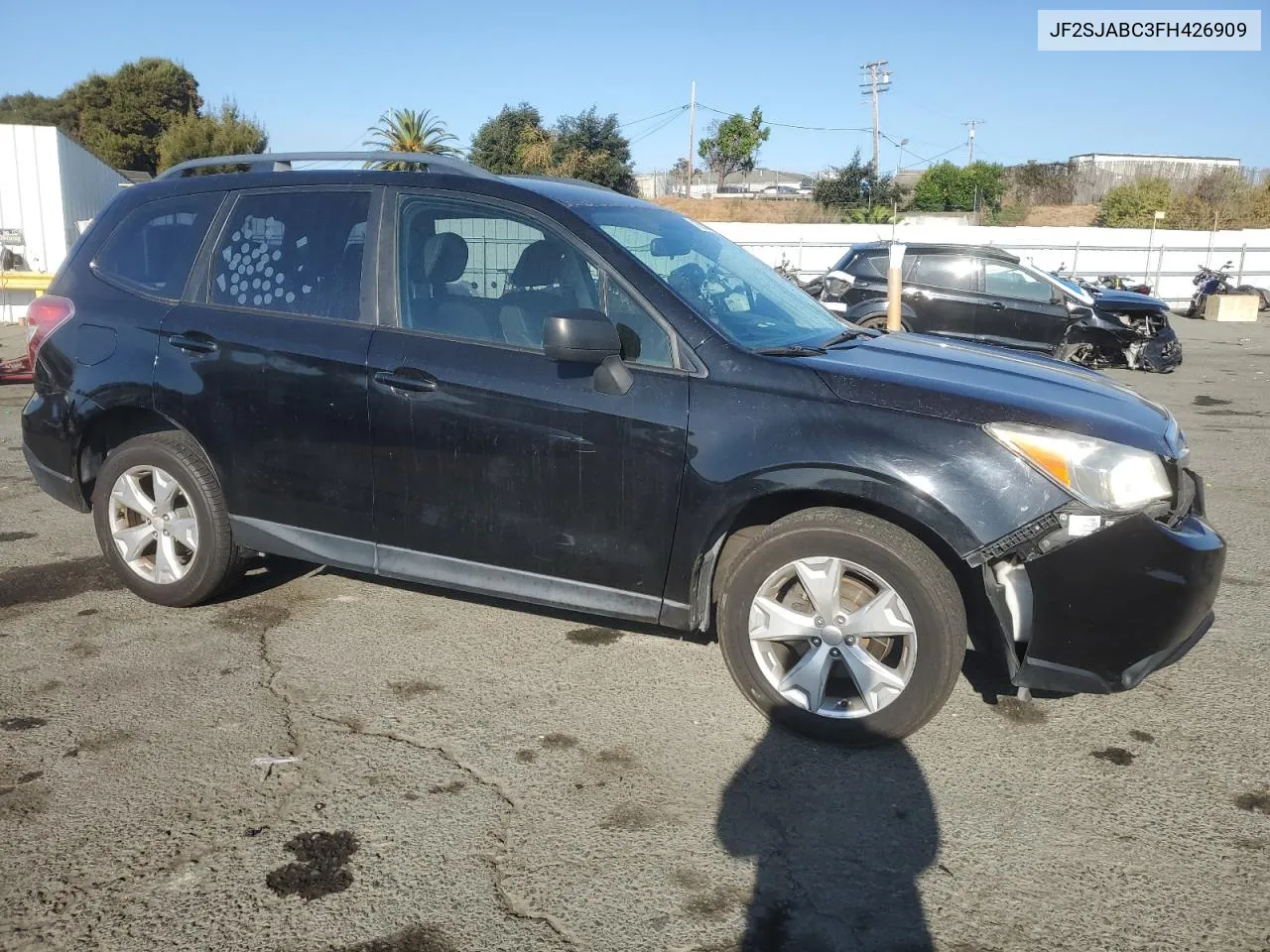 2015 Subaru Forester 2.5I VIN: JF2SJABC3FH426909 Lot: 76393064