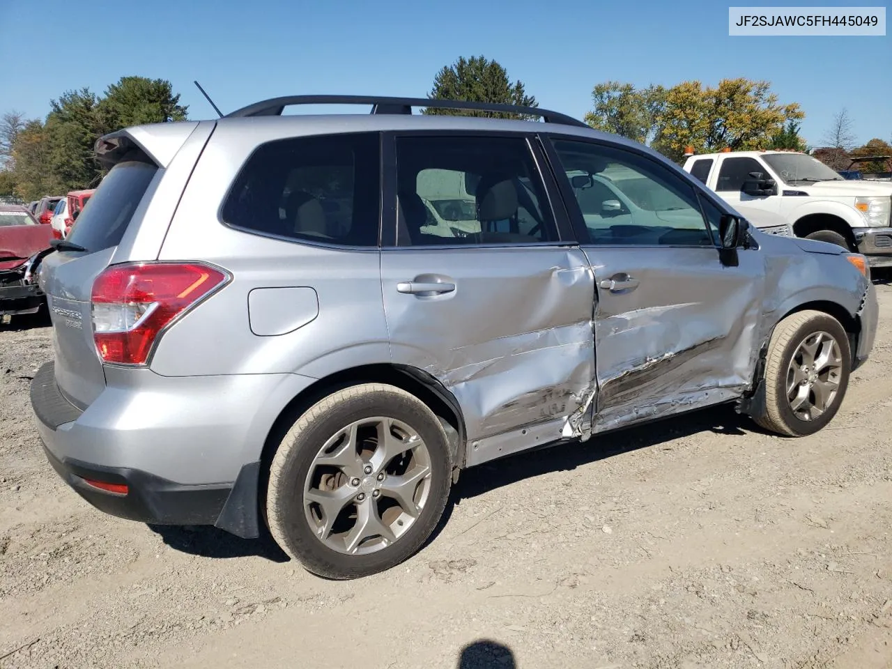 2015 Subaru Forester 2.5I Touring VIN: JF2SJAWC5FH445049 Lot: 76543624