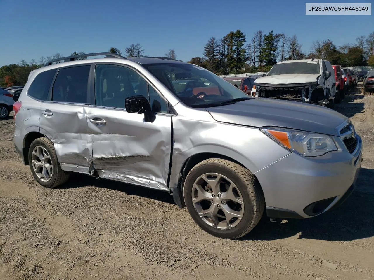 2015 Subaru Forester 2.5I Touring VIN: JF2SJAWC5FH445049 Lot: 76543624