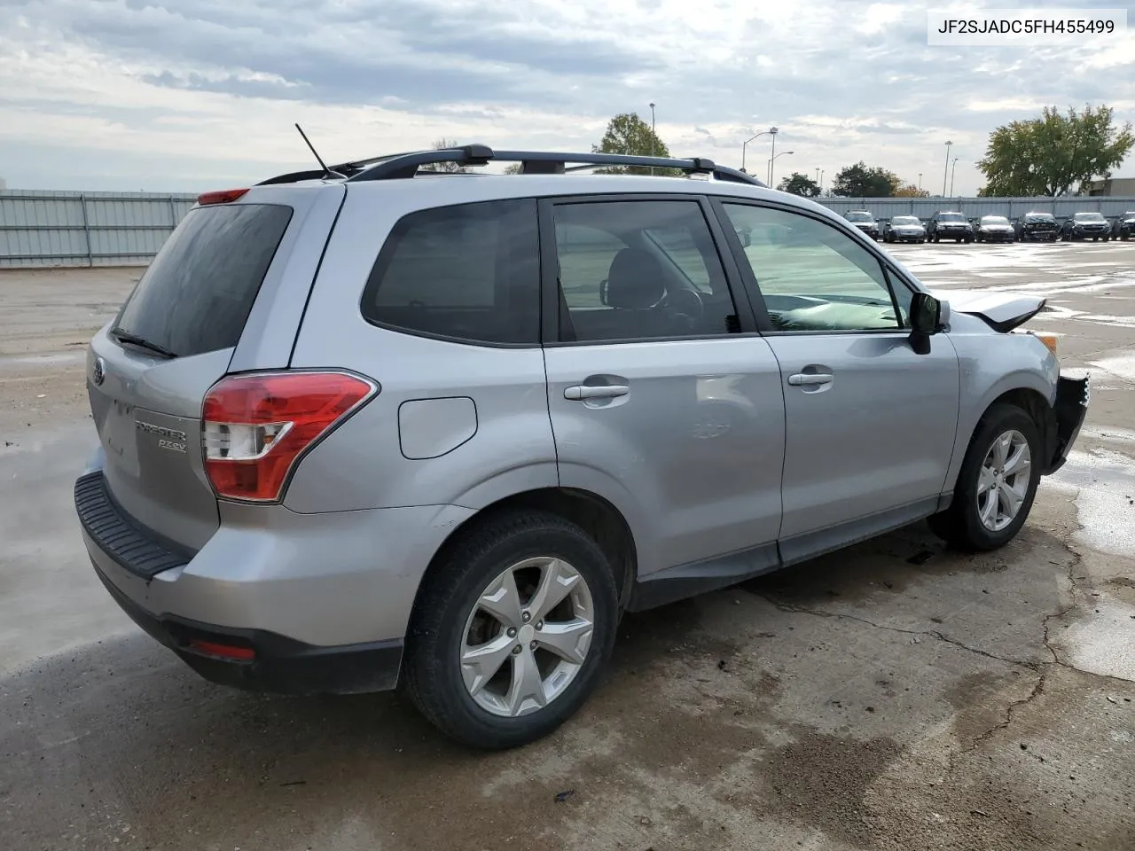 2015 Subaru Forester 2.5I Premium VIN: JF2SJADC5FH455499 Lot: 76688504