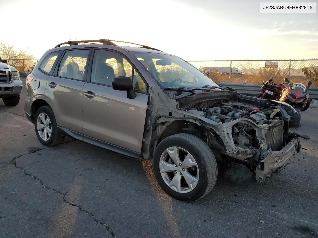 2015 Subaru Forester 2.5I VIN: JF2SJABC8FH832815 Lot: 76729644