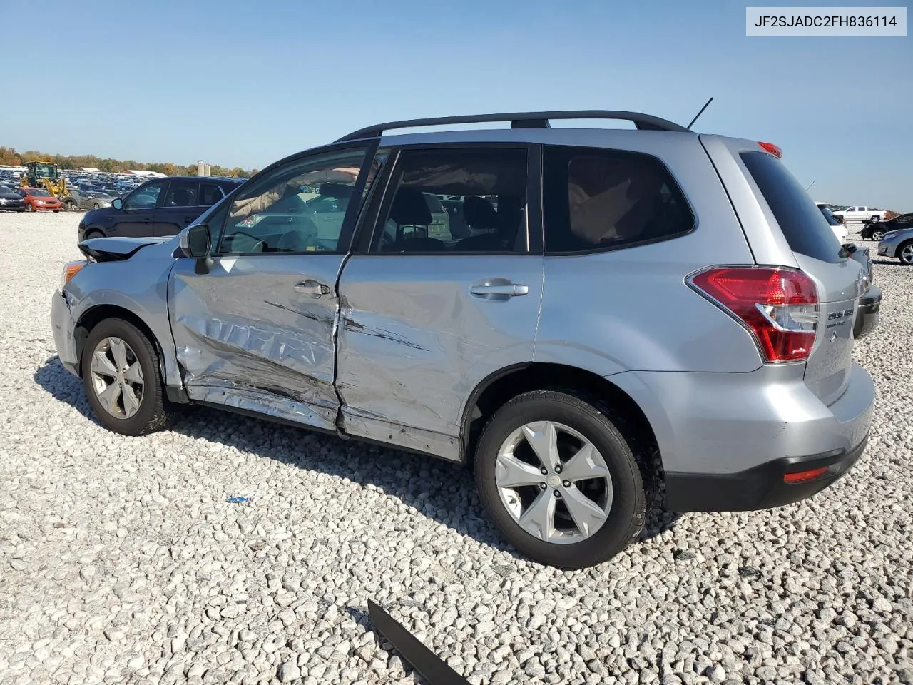 2015 Subaru Forester 2.5I Premium VIN: JF2SJADC2FH836114 Lot: 76806944