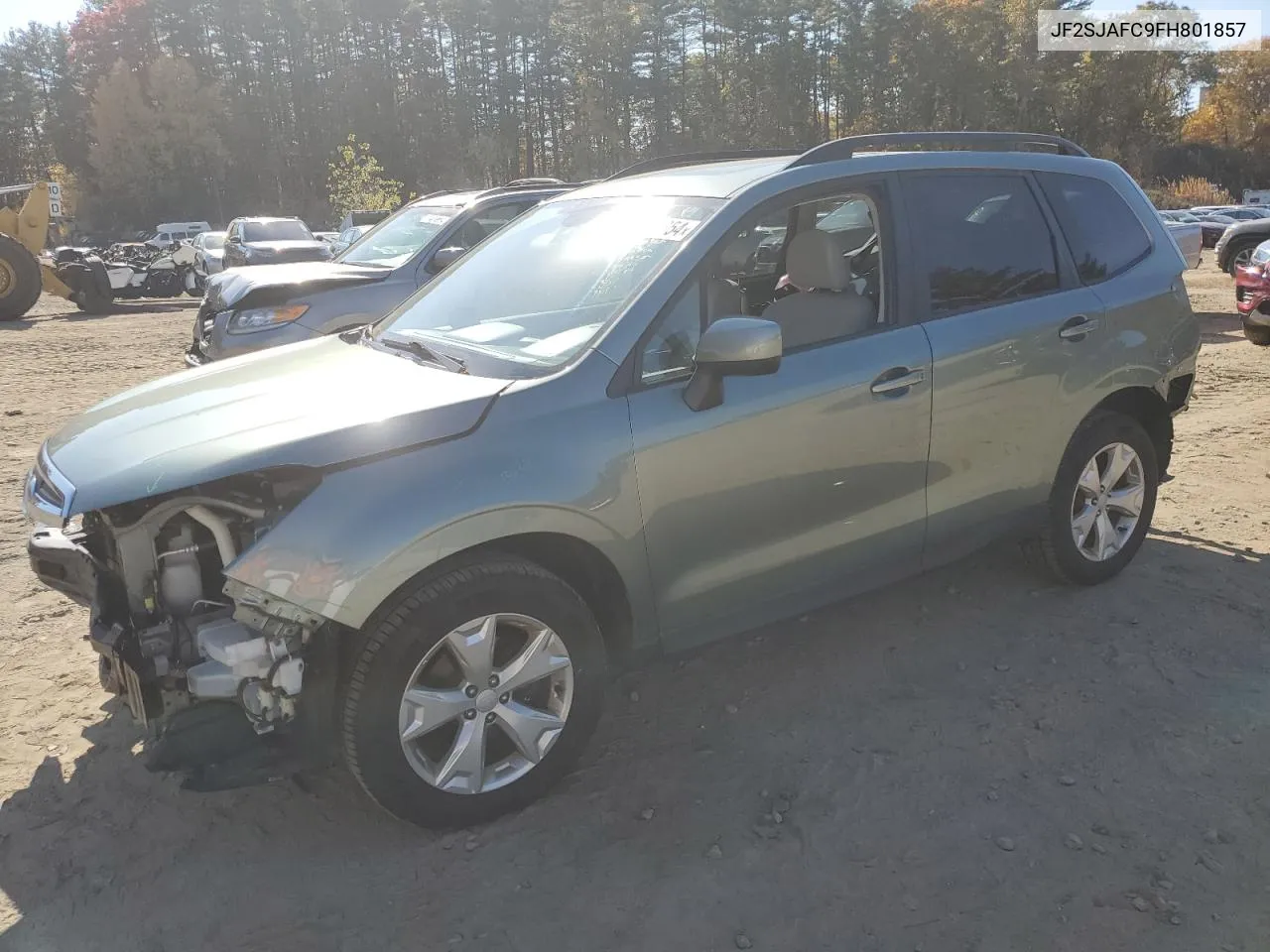 2015 Subaru Forester 2.5I Premium VIN: JF2SJAFC9FH801857 Lot: 76915854