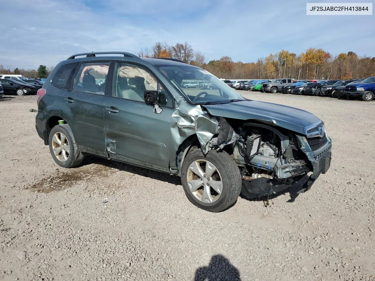 2015 Subaru Forester 2.5I VIN: JF2SJABC2FH413844 Lot: 77261894