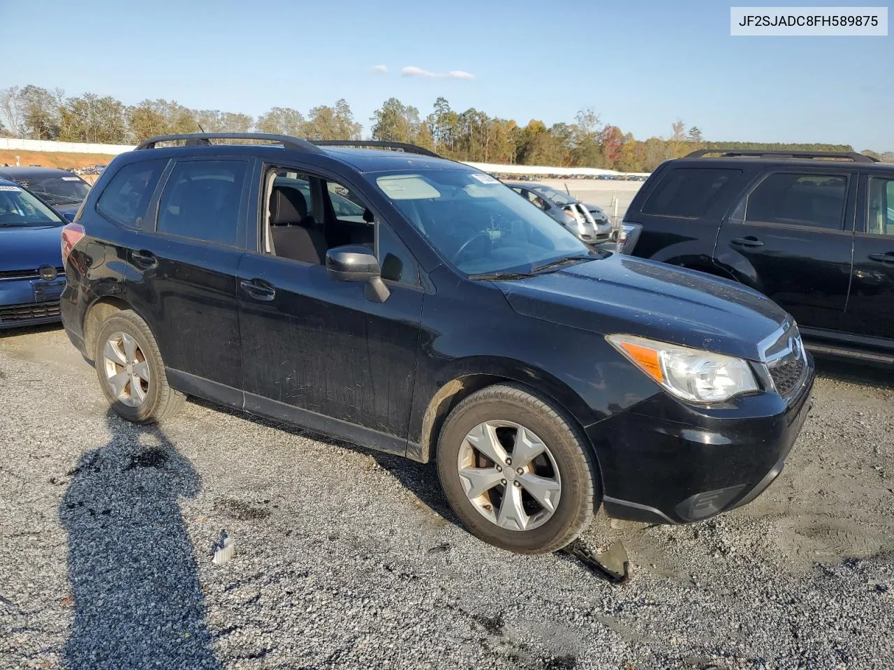 2015 Subaru Forester 2.5I Premium VIN: JF2SJADC8FH589875 Lot: 77352964