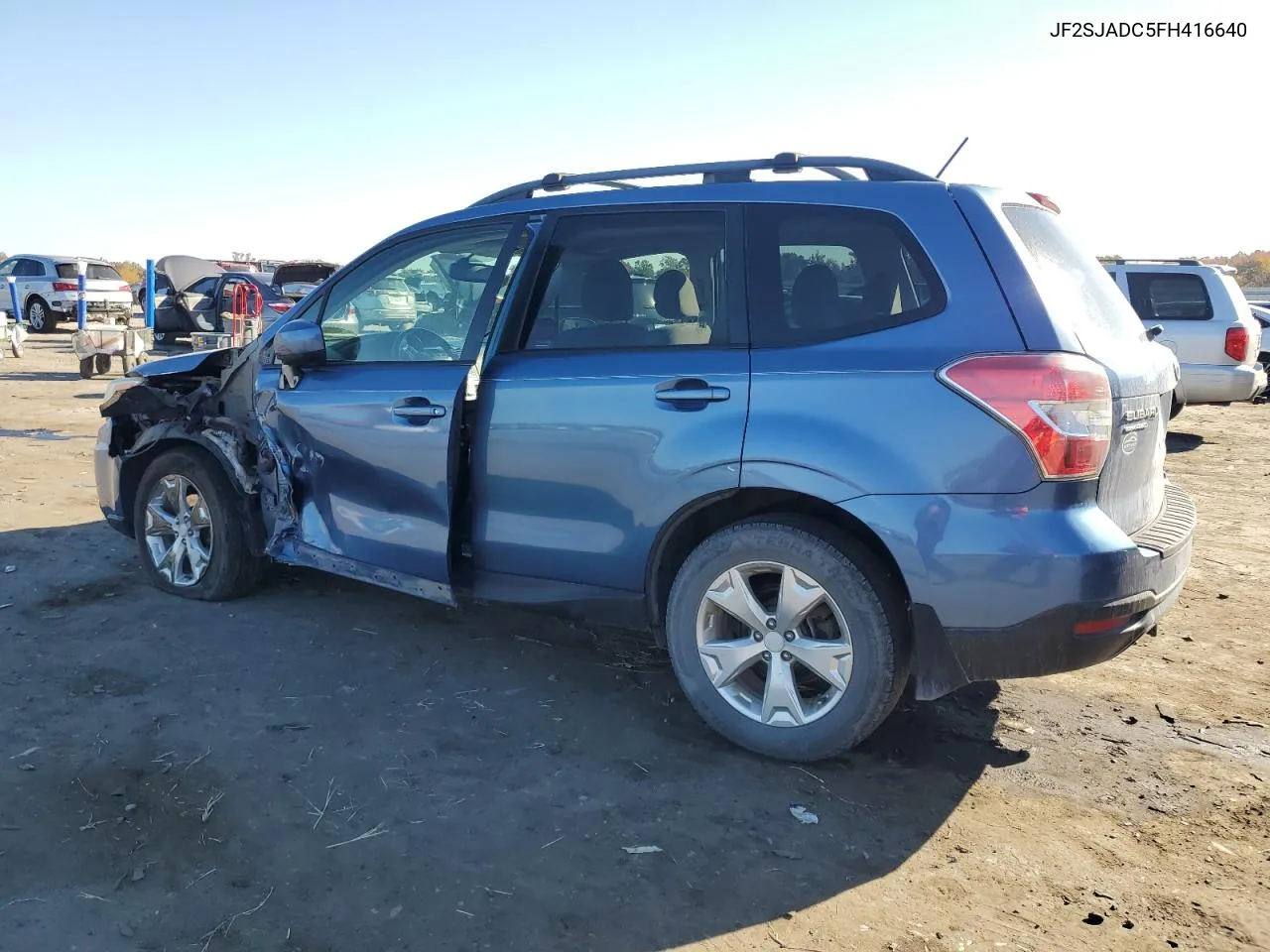 2015 Subaru Forester 2.5I Premium VIN: JF2SJADC5FH416640 Lot: 77387104