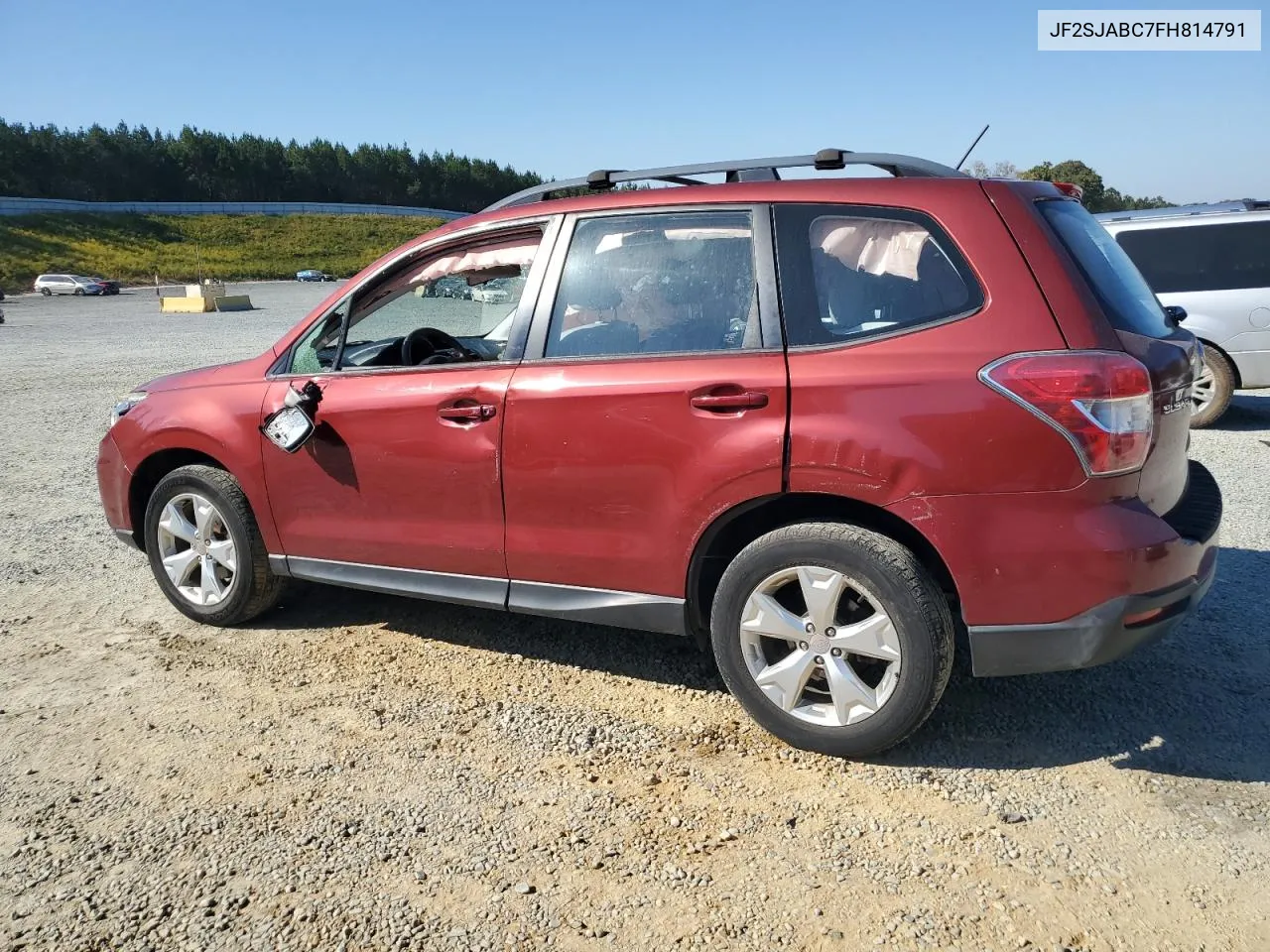 2015 Subaru Forester 2.5I VIN: JF2SJABC7FH814791 Lot: 77424774