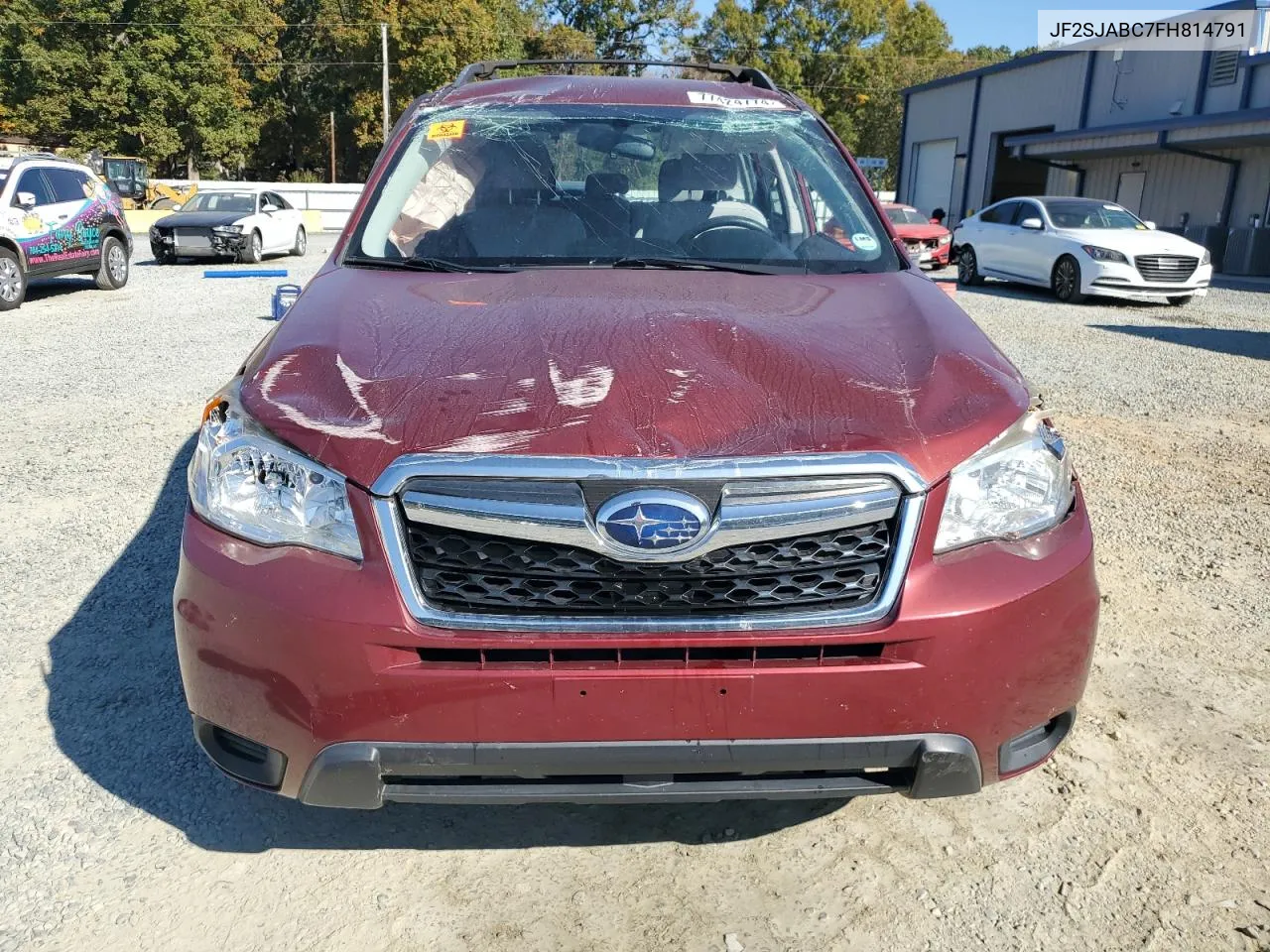 2015 Subaru Forester 2.5I VIN: JF2SJABC7FH814791 Lot: 77424774