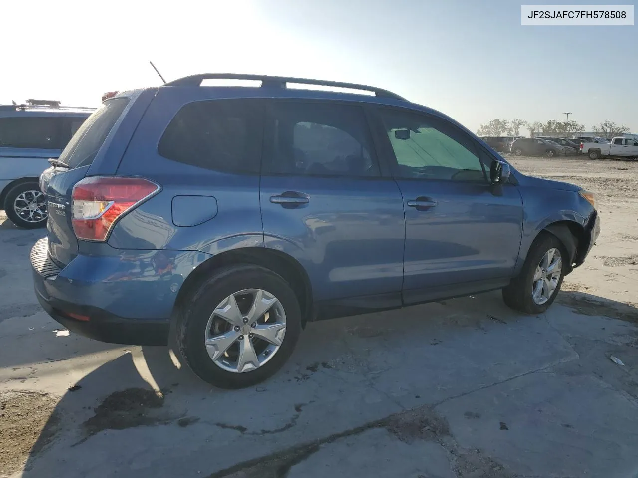 2015 Subaru Forester 2.5I Premium VIN: JF2SJAFC7FH578508 Lot: 77549384