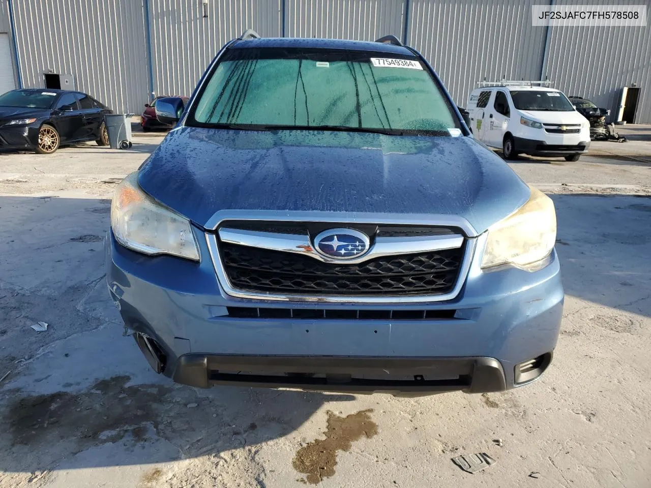 2015 Subaru Forester 2.5I Premium VIN: JF2SJAFC7FH578508 Lot: 77549384