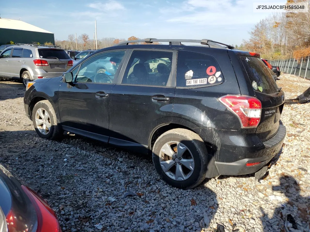 2015 Subaru Forester 2.5I Premium VIN: JF2SJADC8FH585048 Lot: 77581814