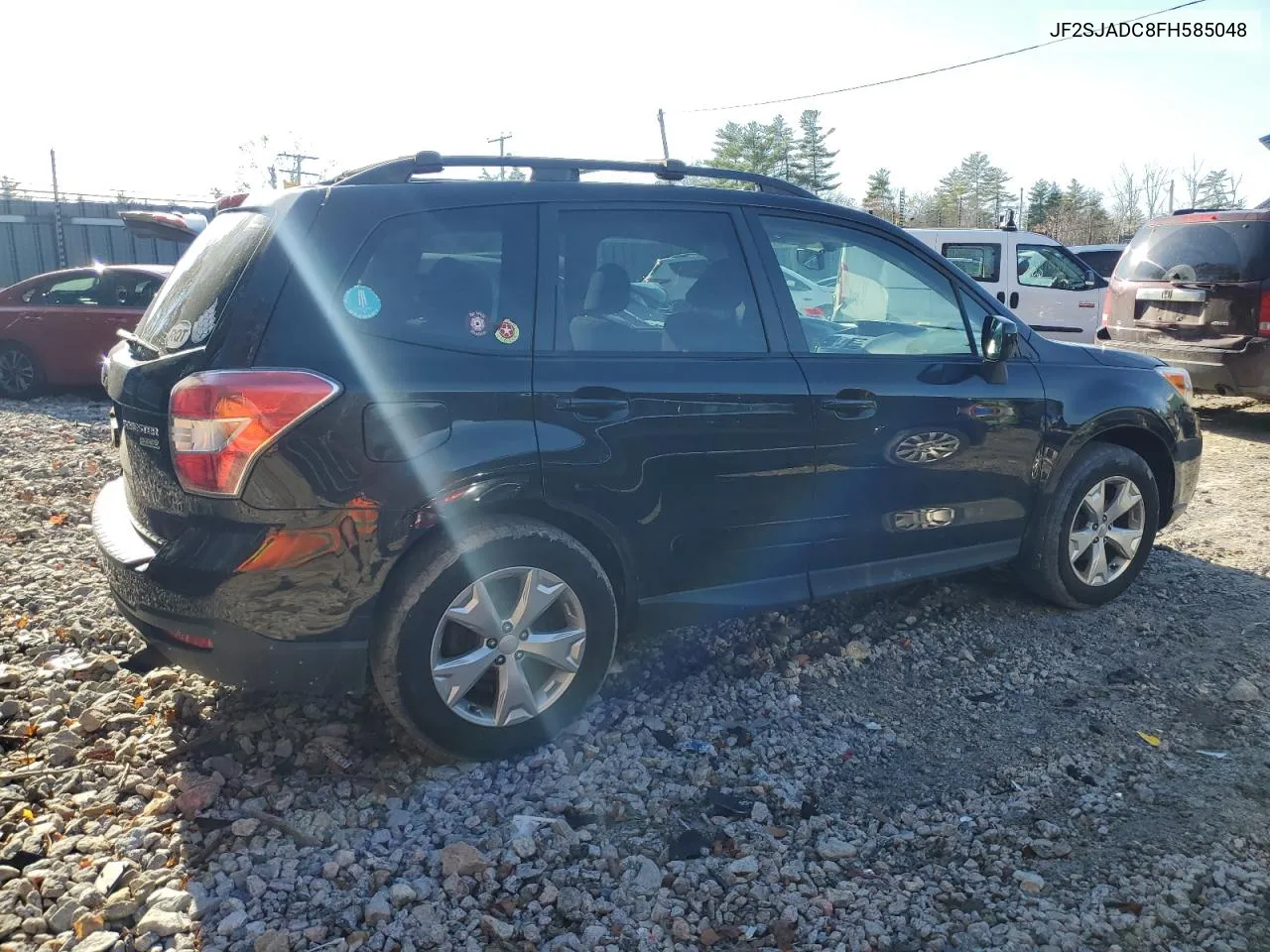 2015 Subaru Forester 2.5I Premium VIN: JF2SJADC8FH585048 Lot: 77581814