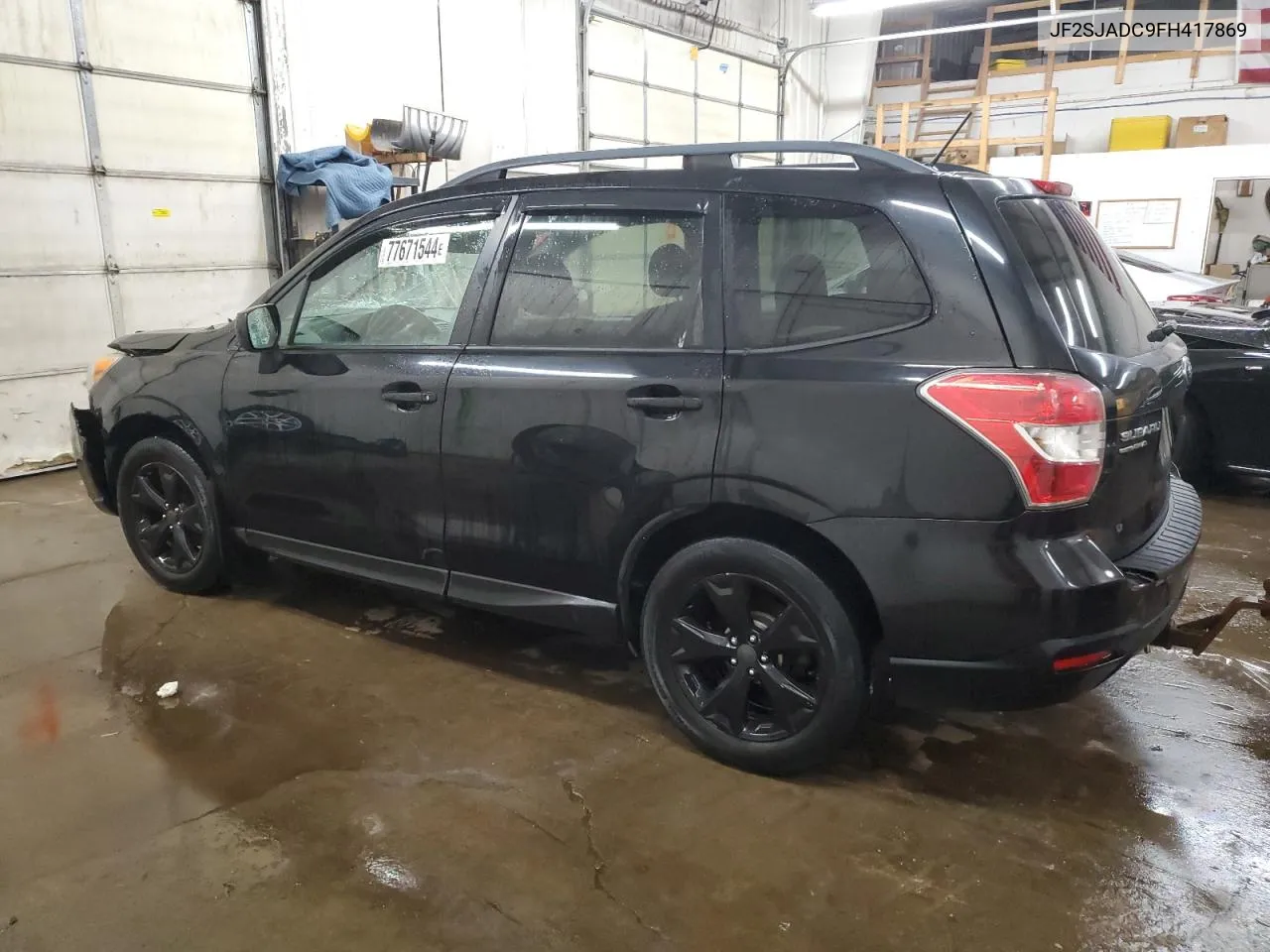 2015 Subaru Forester 2.5I Premium VIN: JF2SJADC9FH417869 Lot: 77671544