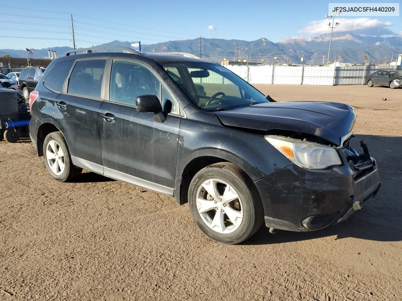 2015 Subaru Forester 2.5I Premium VIN: JF2SJADC5FH440209 Lot: 77701944