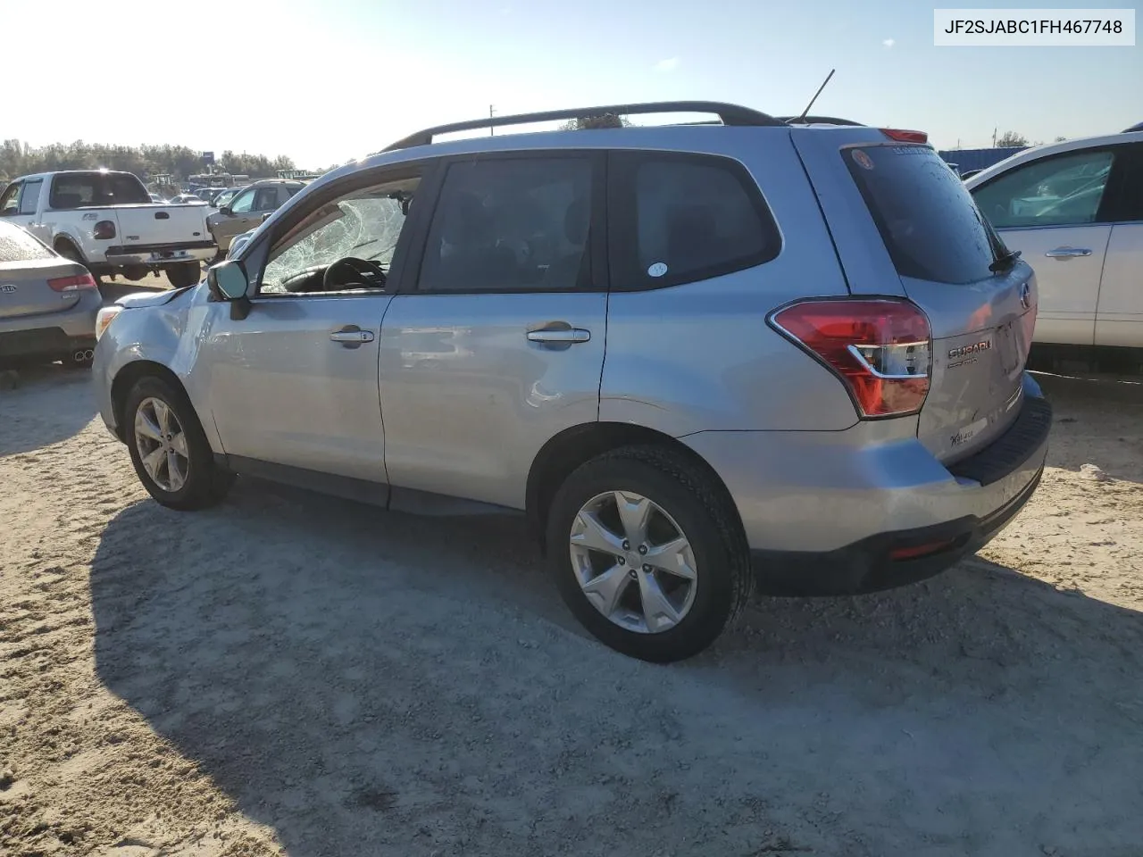 2015 Subaru Forester 2.5I VIN: JF2SJABC1FH467748 Lot: 77752664