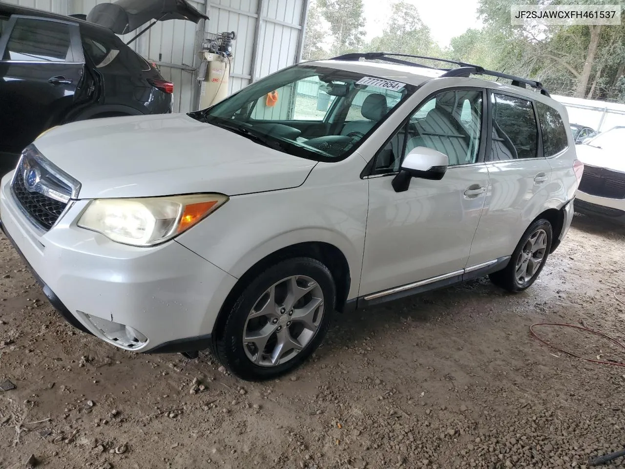 2015 Subaru Forester 2.5I Touring VIN: JF2SJAWCXFH461537 Lot: 77777654