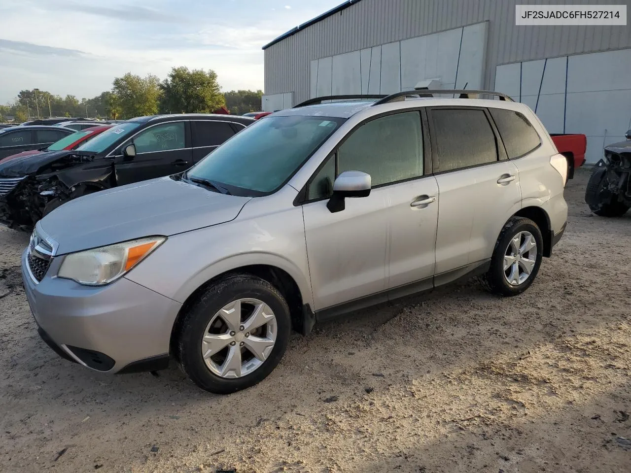 2015 Subaru Forester 2.5I Premium VIN: JF2SJADC6FH527214 Lot: 77818594