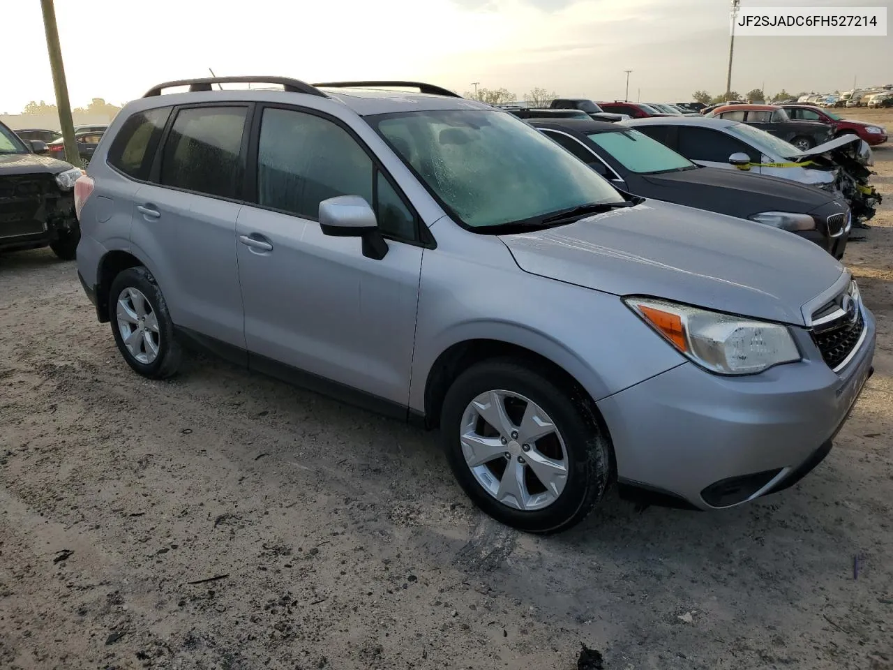 2015 Subaru Forester 2.5I Premium VIN: JF2SJADC6FH527214 Lot: 77818594