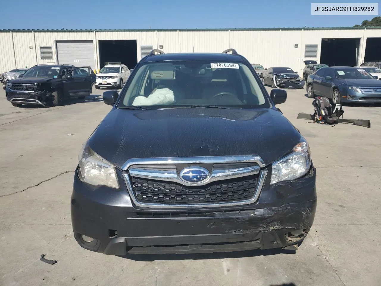 2015 Subaru Forester 2.5I Limited VIN: JF2SJARC9FH829282 Lot: 77870594