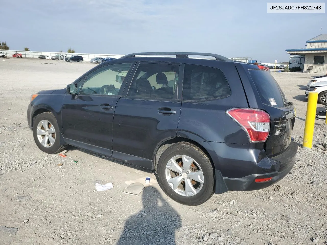 2015 Subaru Forester 2.5I Premium VIN: JF2SJADC7FH822743 Lot: 77959414