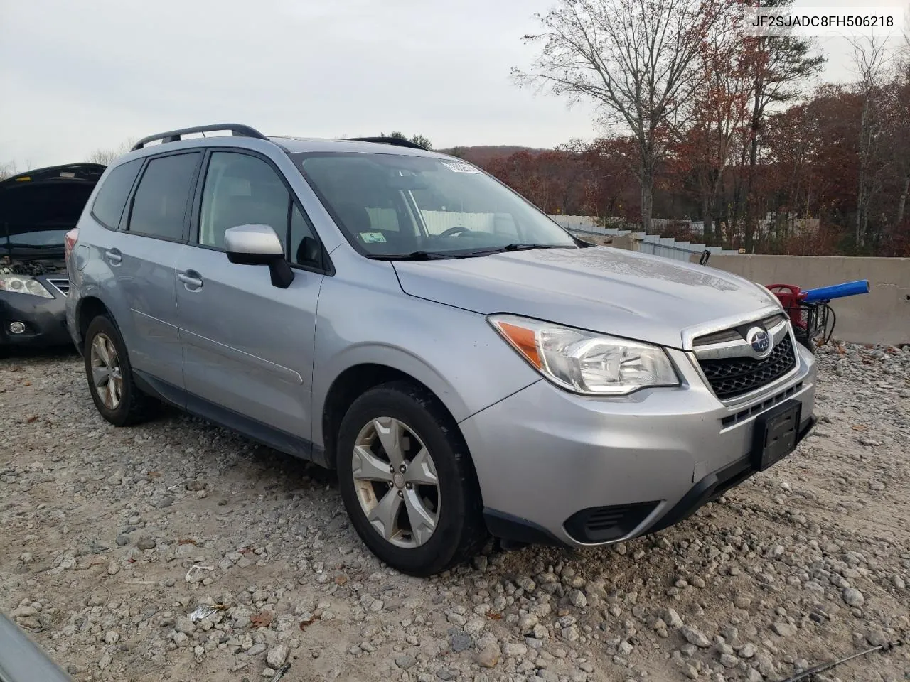 2015 Subaru Forester 2.5I Premium VIN: JF2SJADC8FH506218 Lot: 78032514