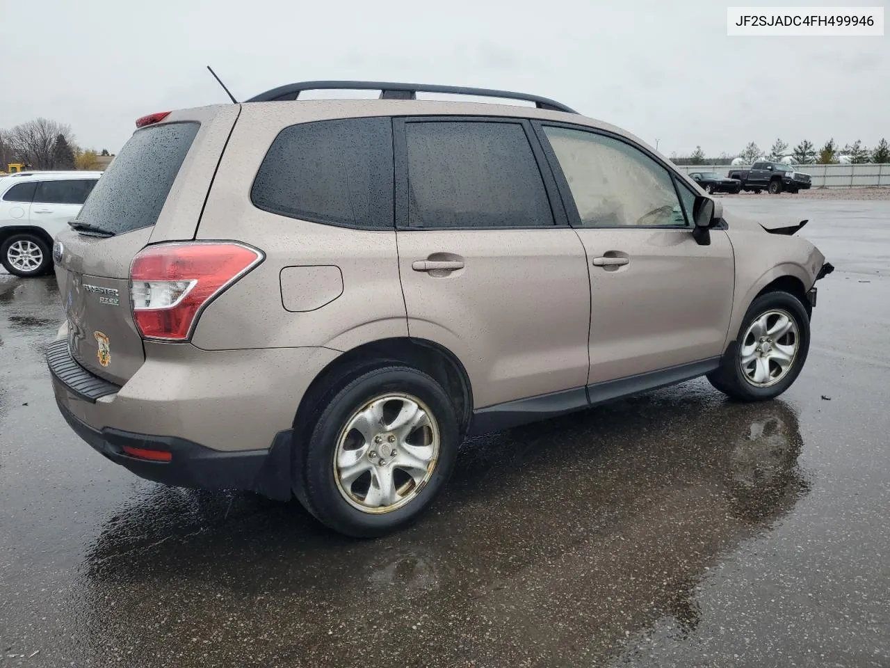 2015 Subaru Forester 2.5I Premium VIN: JF2SJADC4FH499946 Lot: 78136214