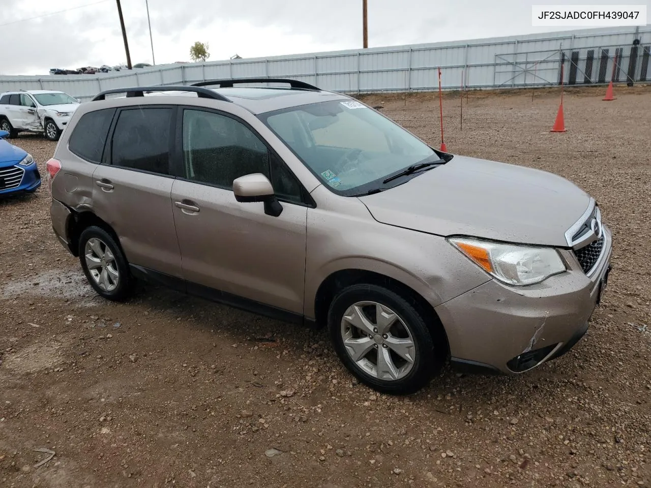 2015 Subaru Forester 2.5I Premium VIN: JF2SJADC0FH439047 Lot: 78157174