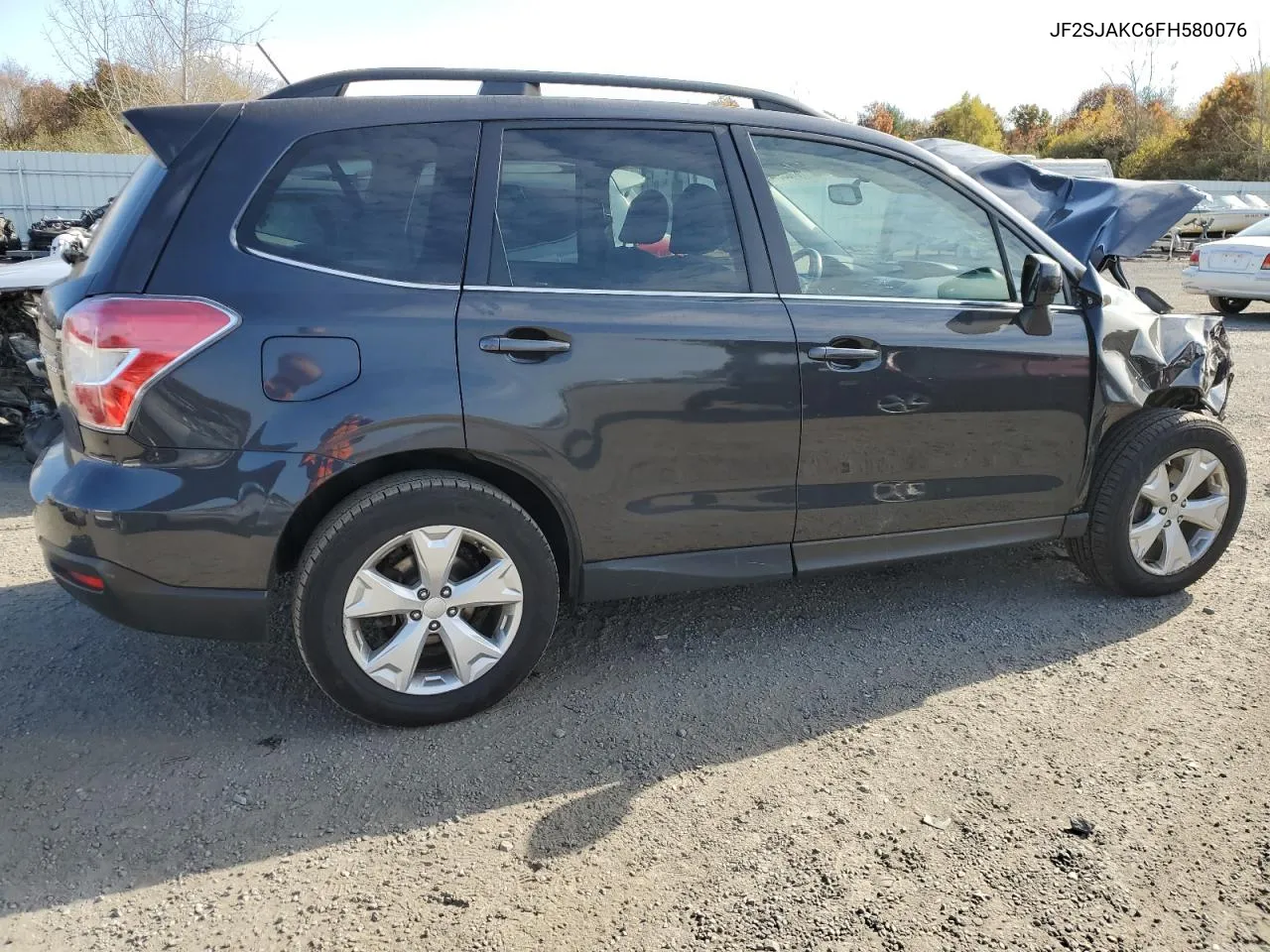 2015 Subaru Forester 2.5I Limited VIN: JF2SJAKC6FH580076 Lot: 78163514