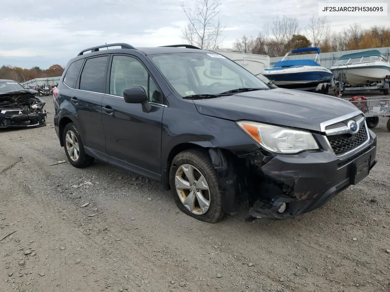 2015 Subaru Forester 2.5I Limited VIN: JF2SJARC2FH536095 Lot: 78359554