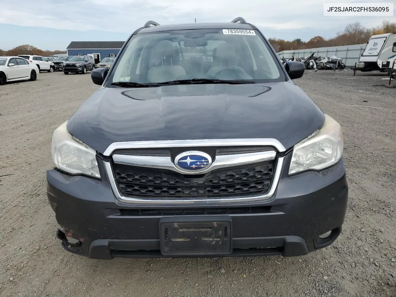 2015 Subaru Forester 2.5I Limited VIN: JF2SJARC2FH536095 Lot: 78359554