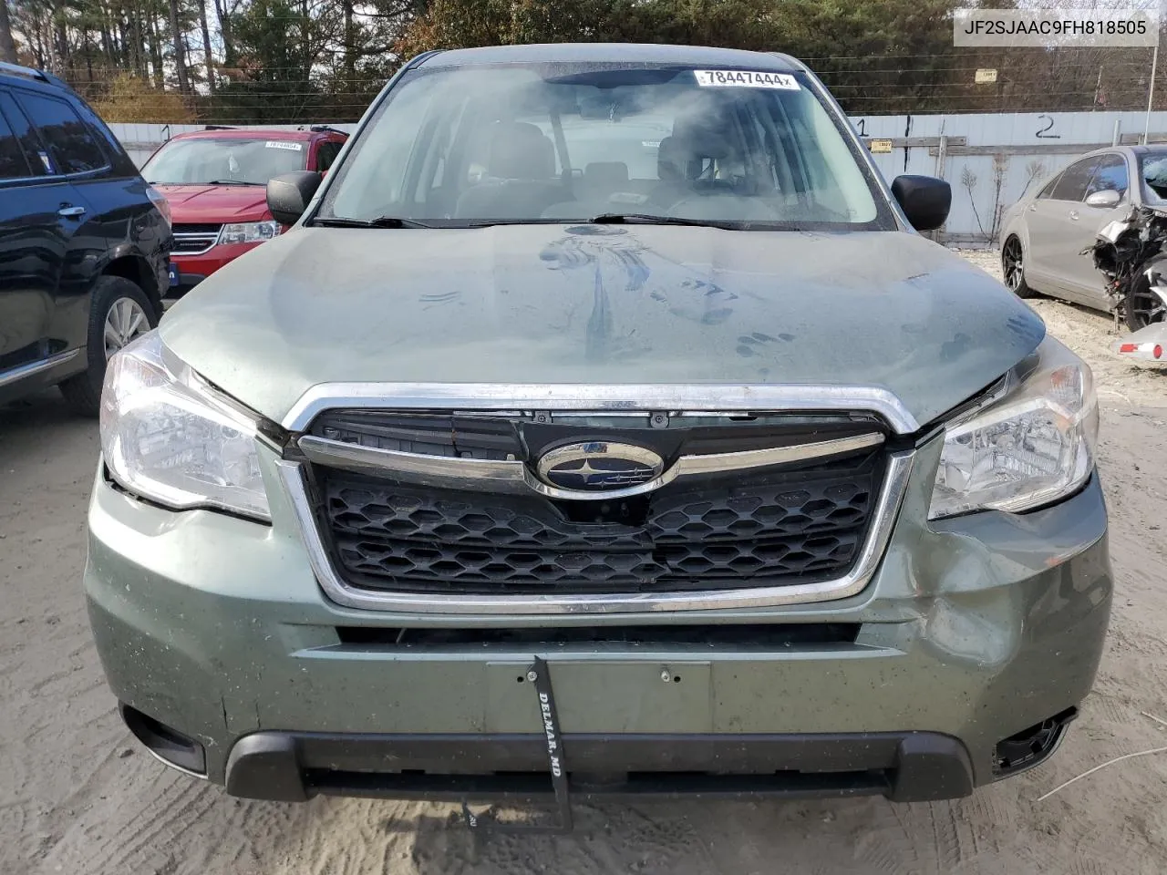 2015 Subaru Forester 2.5I VIN: JF2SJAAC9FH818505 Lot: 78447444