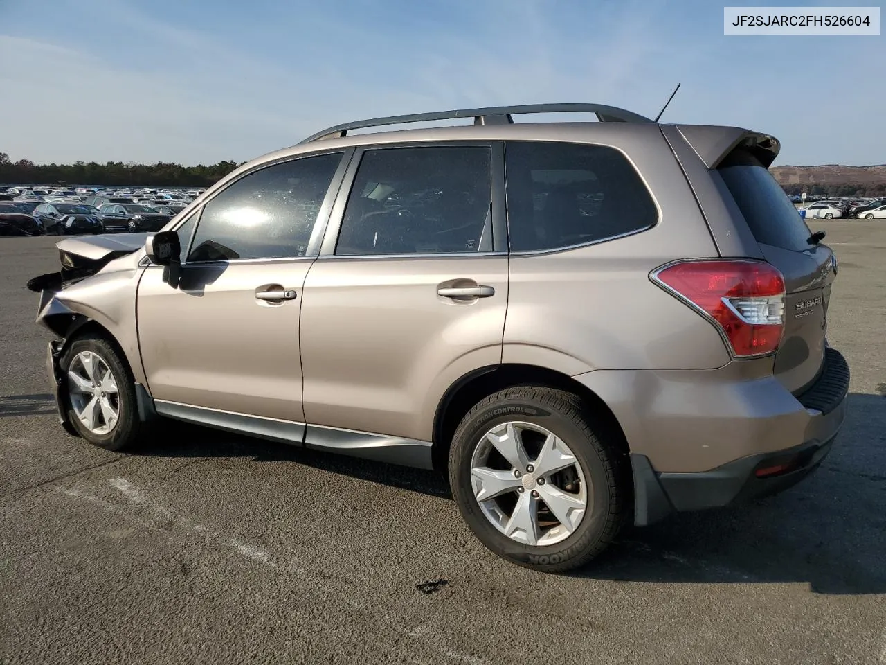 2015 Subaru Forester 2.5I Limited VIN: JF2SJARC2FH526604 Lot: 78457424