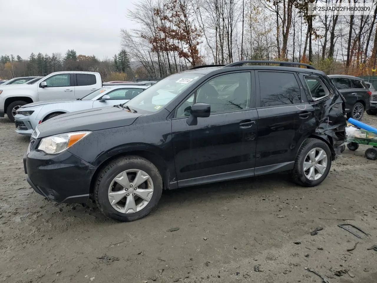 2015 Subaru Forester 2.5I Premium VIN: JF2SJADC2FH800309 Lot: 78570114