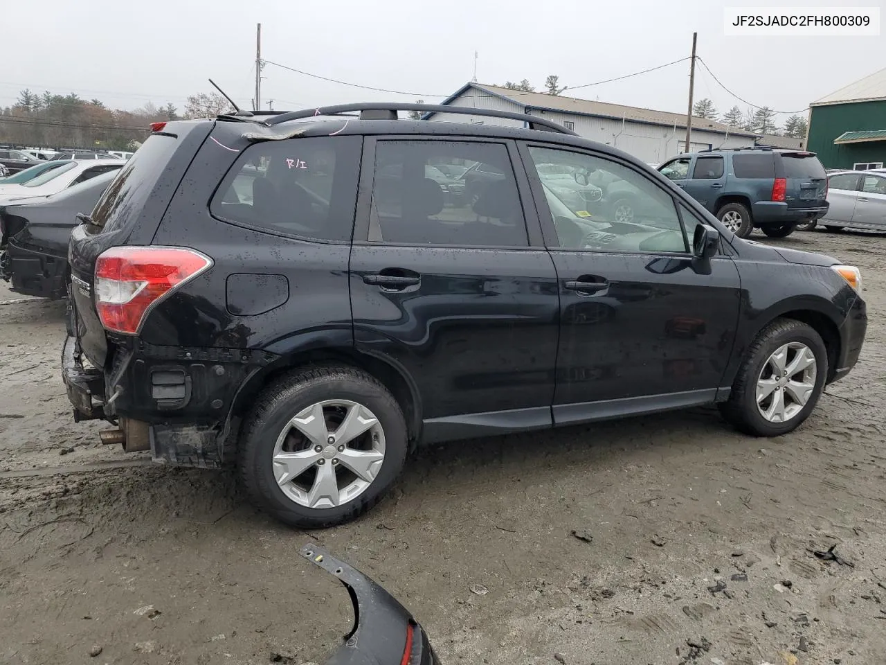 2015 Subaru Forester 2.5I Premium VIN: JF2SJADC2FH800309 Lot: 78570114