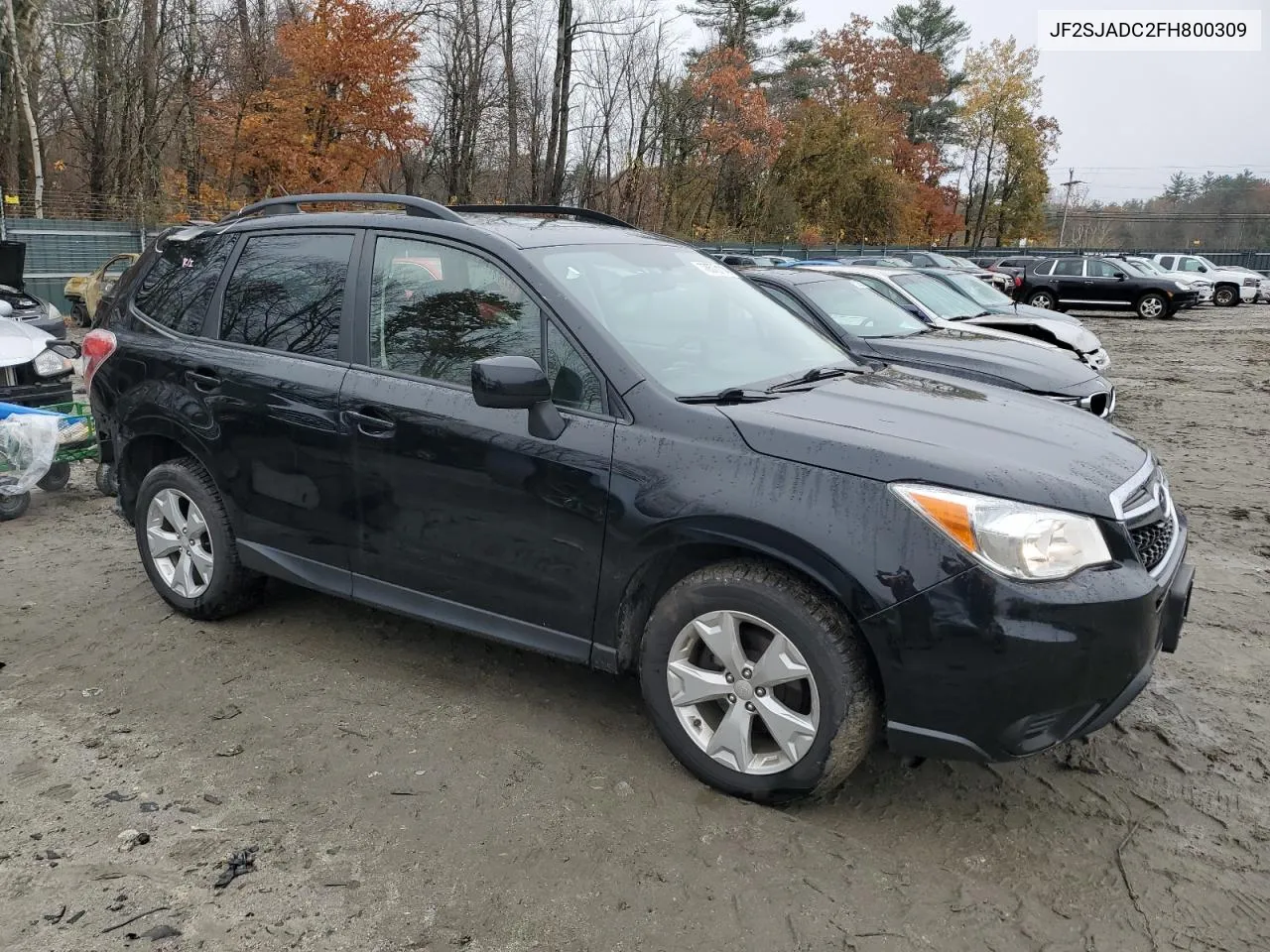 2015 Subaru Forester 2.5I Premium VIN: JF2SJADC2FH800309 Lot: 78570114