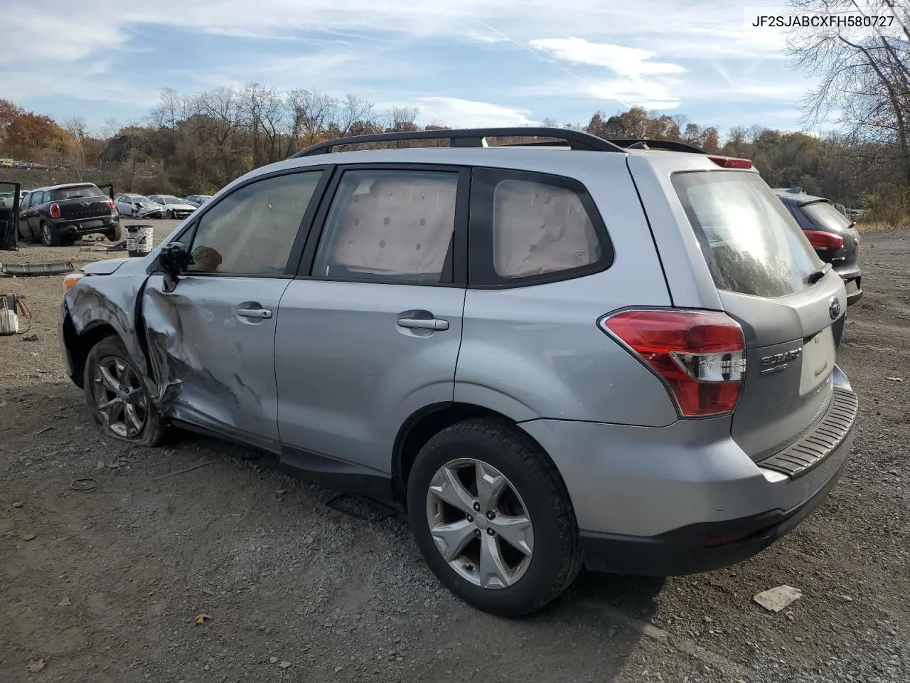 2015 Subaru Forester 2.5I VIN: JF2SJABCXFH580727 Lot: 78578834