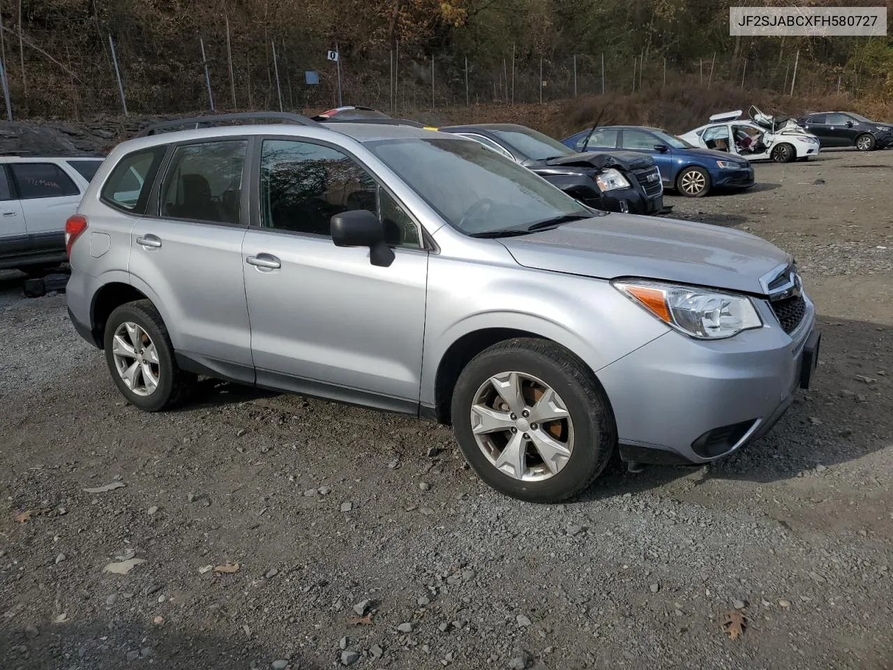 2015 Subaru Forester 2.5I VIN: JF2SJABCXFH580727 Lot: 78578834